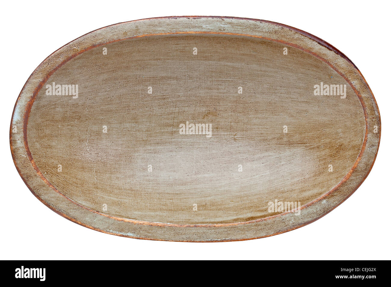 oval wood trencher dough bowl with gray and brown grunge finish ... oval wood trencher dough bowl with gray and brown grunge finish ...