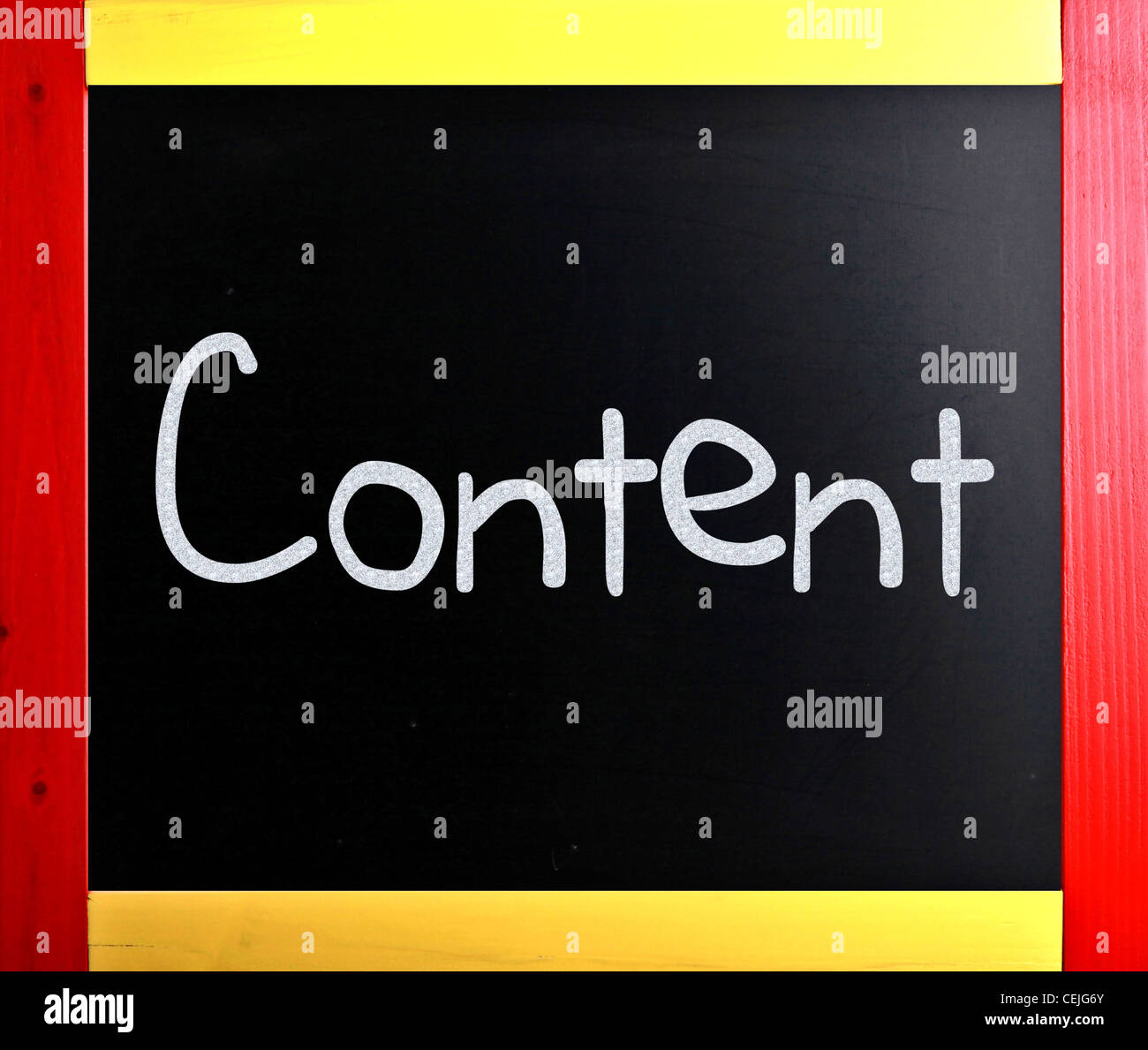 Text handwritten with white chalk on a blackboard Stock Photo - Alamy