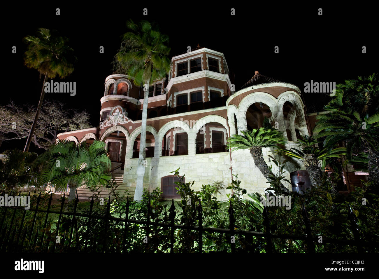 Moody Mansion and Museum, Galveston, Texas, USA Stock Photo Alamy