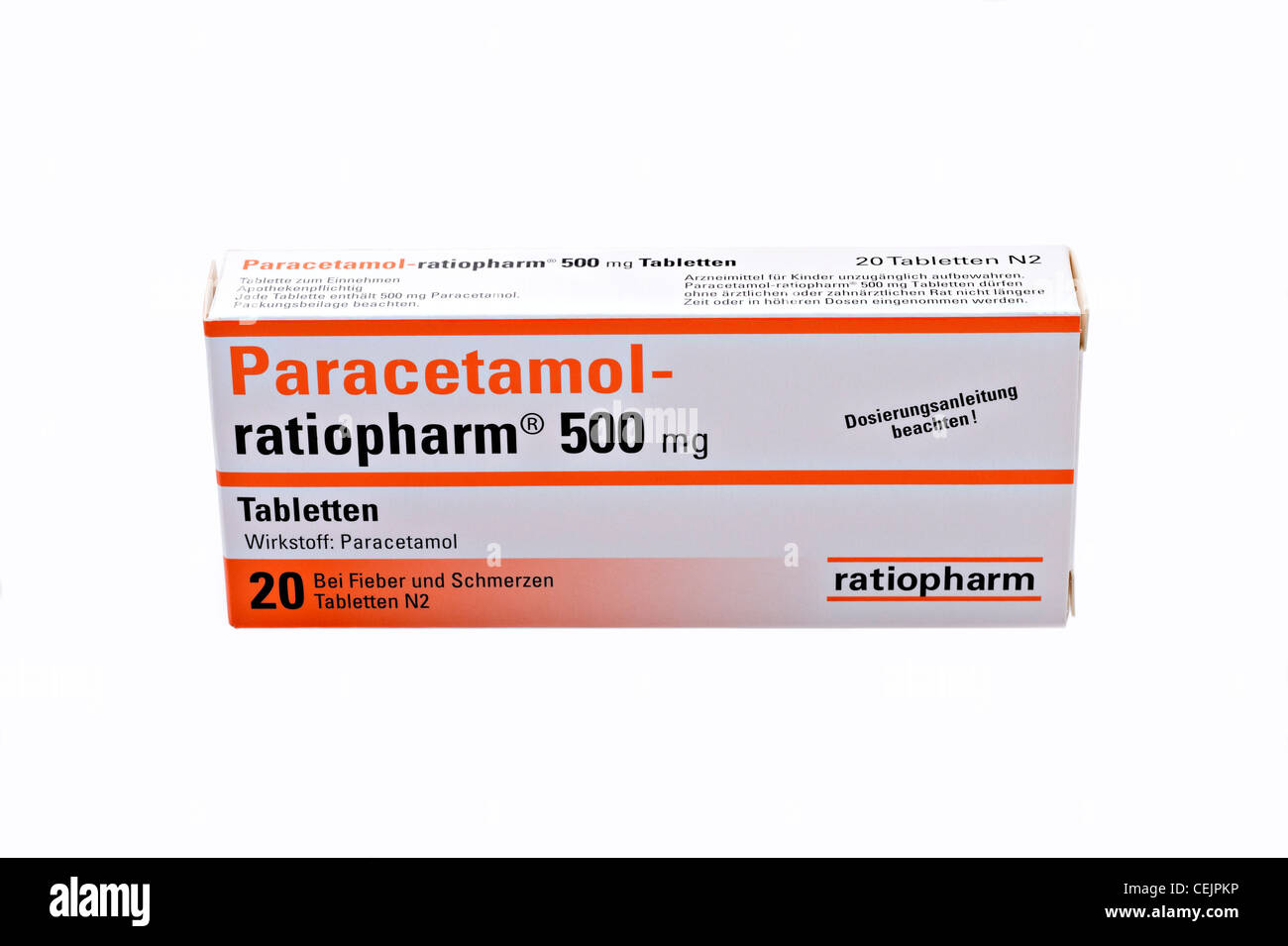 Paracetamol Stock Photo - Alamy