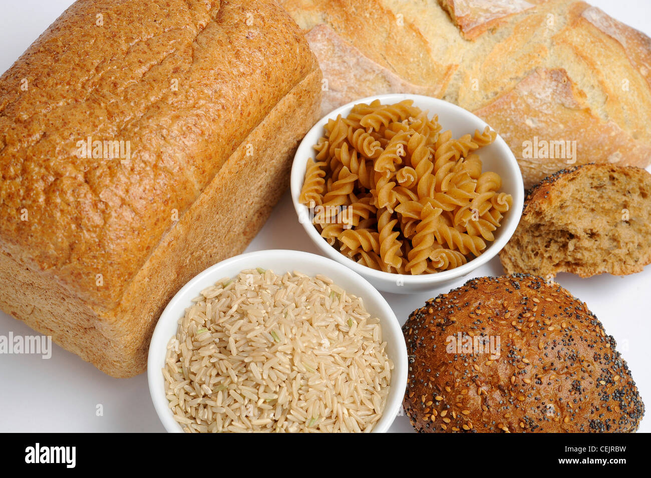 Bread rice pasta hires stock photography and images Alamy