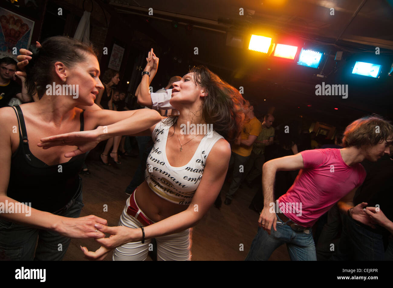 Moscow night club hi-res stock photography and images - Alamy