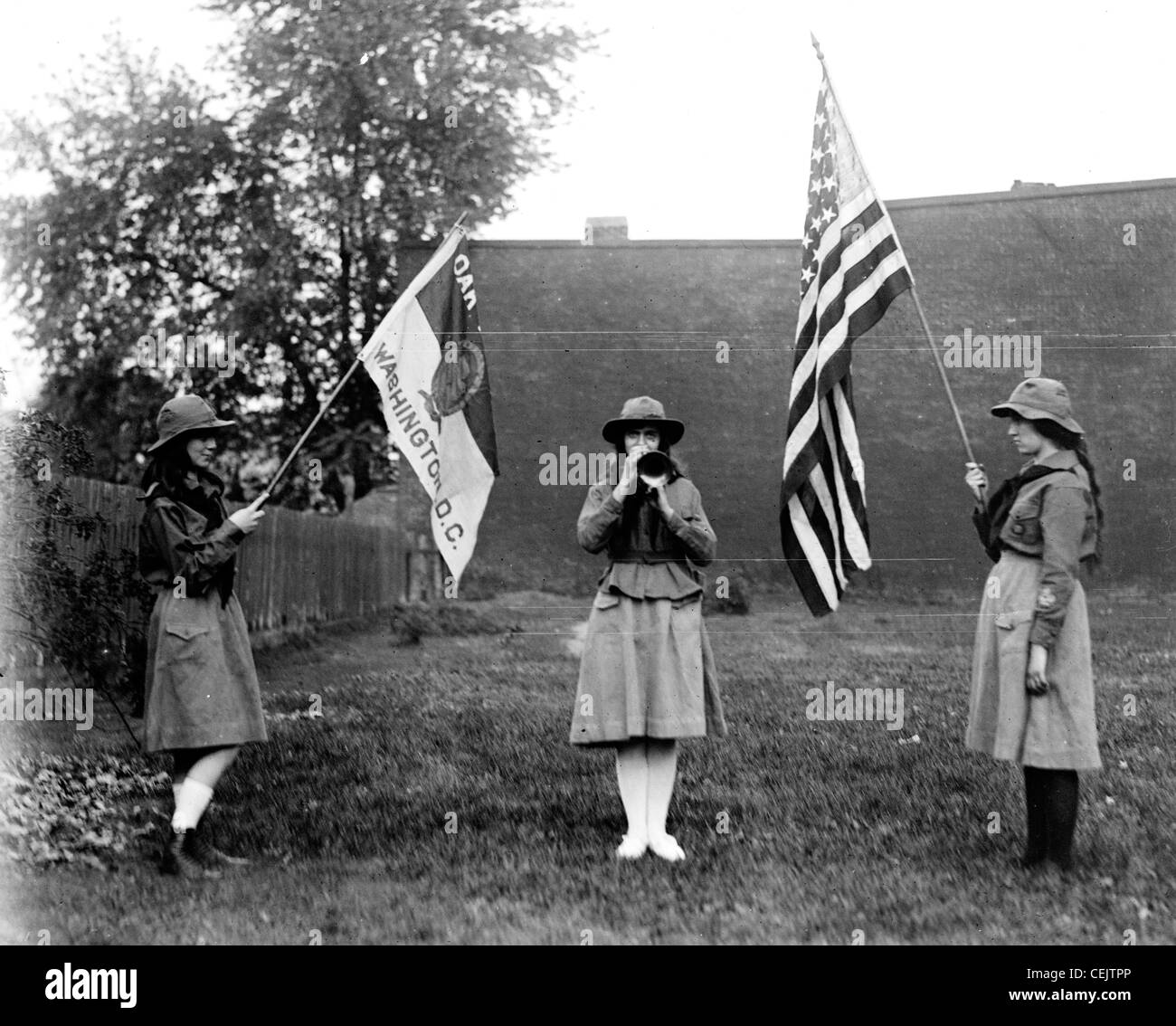 Girl Scouts, America Stock Photo