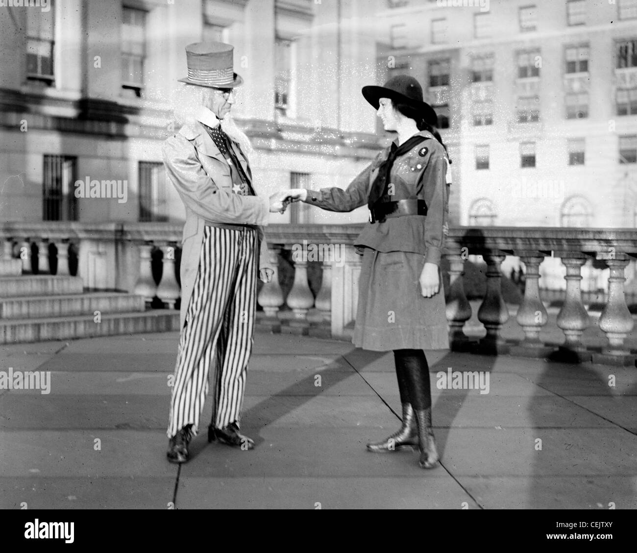 Girl Scout, America Stock Photo Alamy