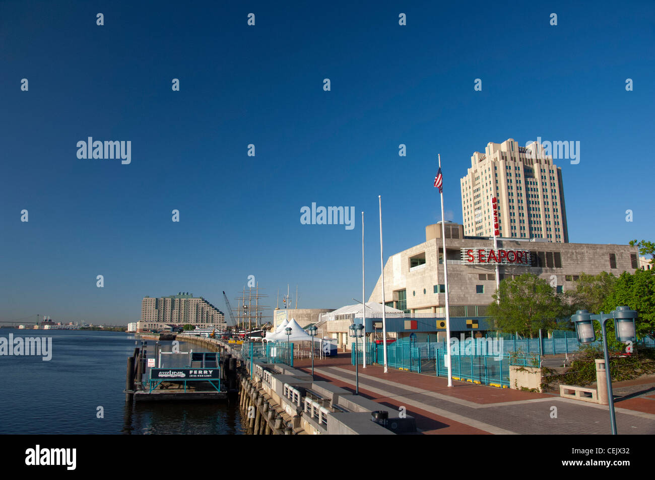 Pennsylvania, Philadelphia. Penn's Landing, Independence Seaport along