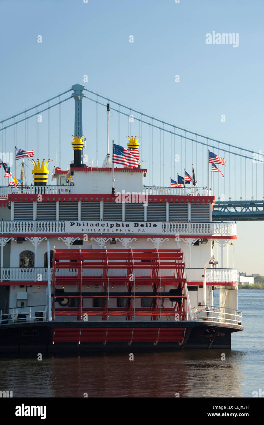 Pennsylvania, Philadelphia. Penn's Landing, Independence Seaport along the Delaware River