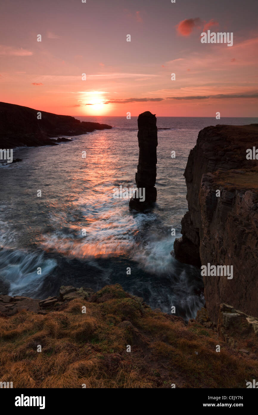Orkney Islands, Yesnaby Stock Photo