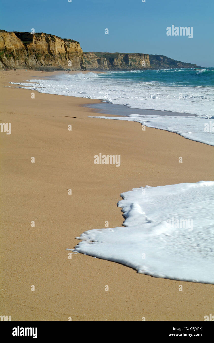 Meco beach Costa da Caparica Lisbon Portugal Stock Photo - Alamy