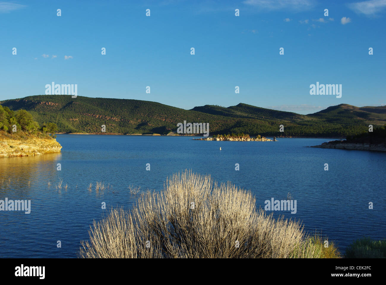 Flaming Reservoir near Dutch John, Utah Stock Photo Alamy