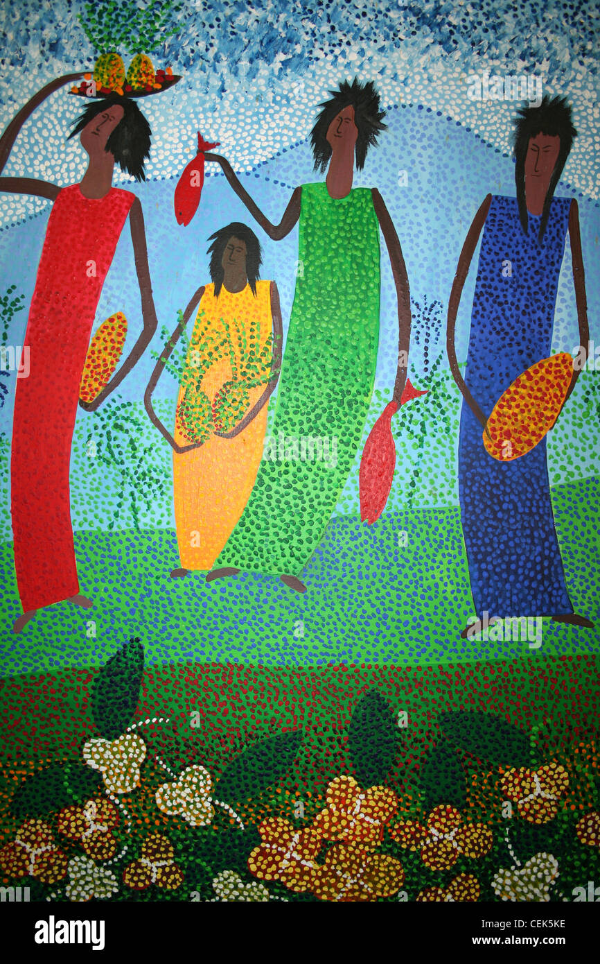 Modern Costa Rica Painting Stock Photo - Alamy