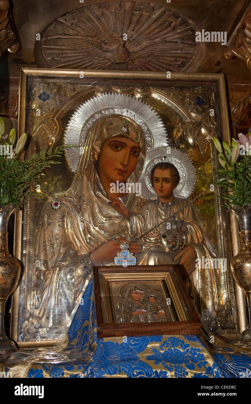 site venerated Tomb Virgin Mary located in Kidron (Cedron) Valley