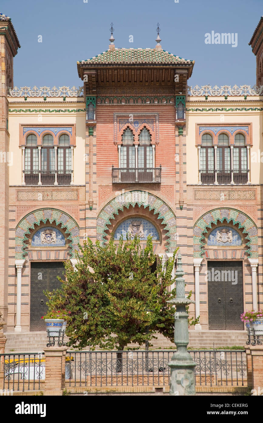 Museum Art Popular Customs housed in Mudejar Pavilion built architect ...