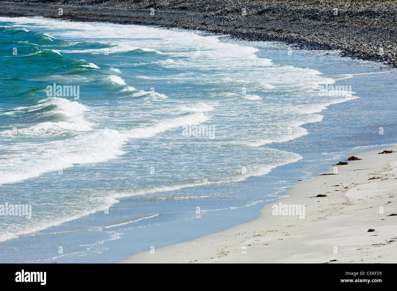 Whitemill Bay on the island of Sanday, Orkney Islands, Scotland. Stock Photo