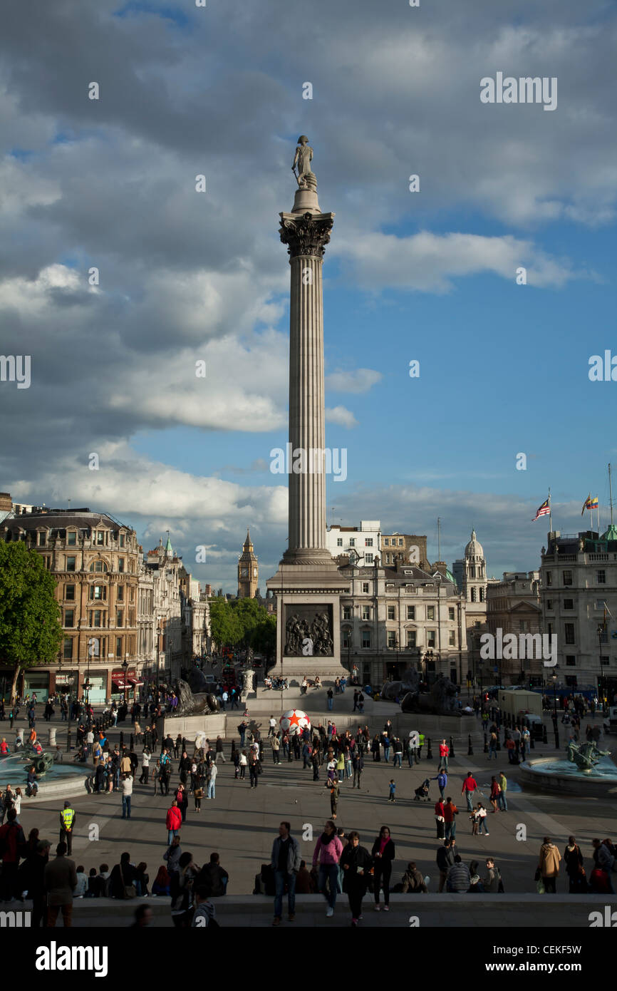 Trafalgar Square in London Stock Photo - Alamy