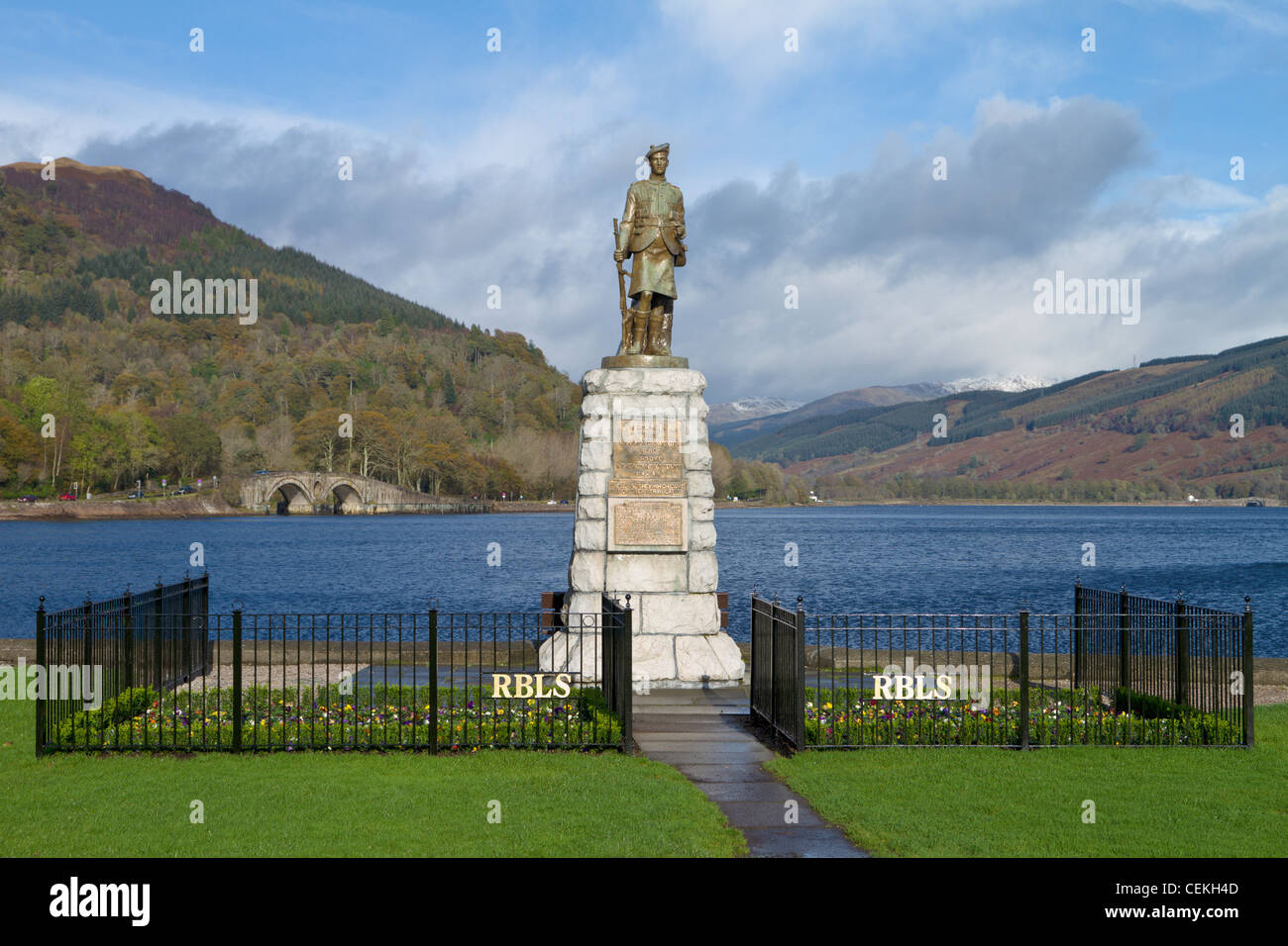 Statue, Inveraray, Scotland Stock Photo Alamy
