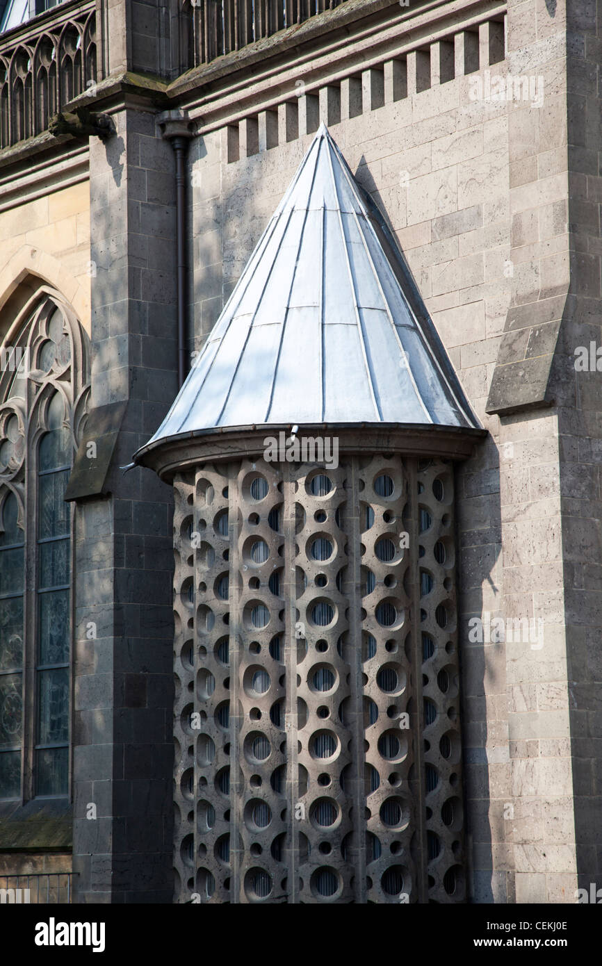 Germany, Cologne, Cologne Cathedral, Sacrament Chapel, Exterior Stock Photo
