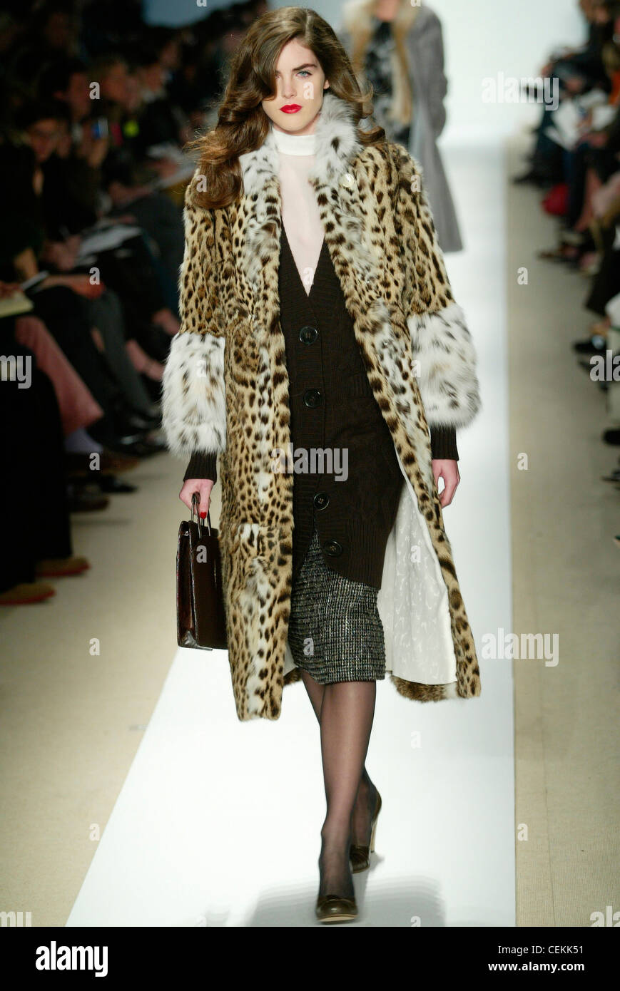 Wearing A Full Length Fur Coat High Resolution Stock Photography and ...