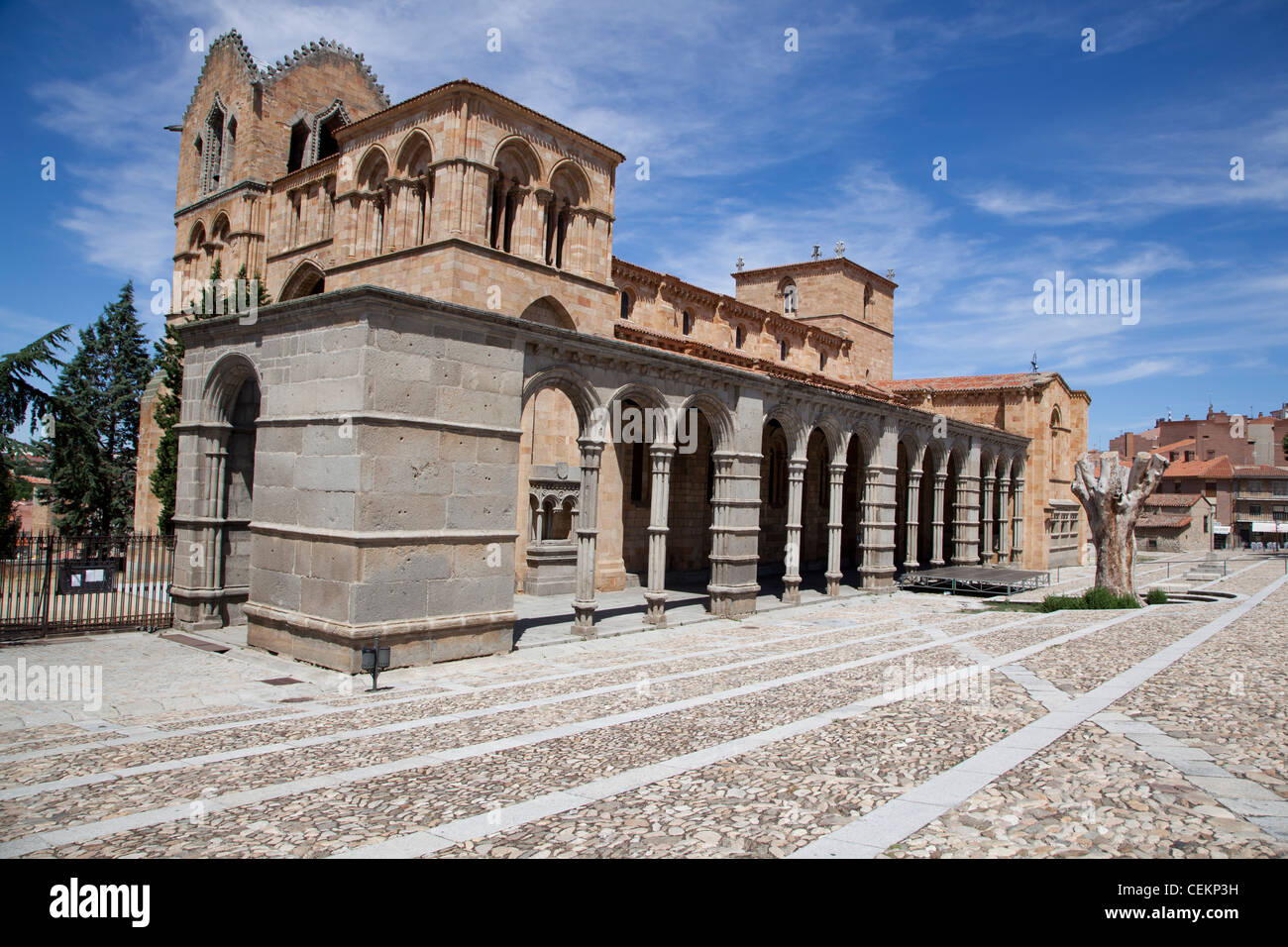 Spain, Castile and Leon, Avila, Basilica de San Vicente Stock Photo