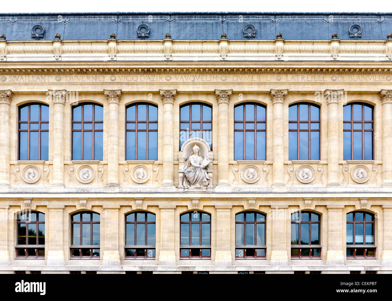 French architecture - old monumental building Stock Photo