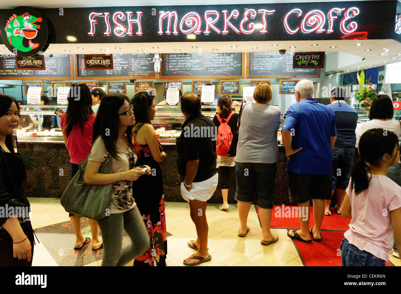 Sydney fish market cafe hires stock photography and images Alamy