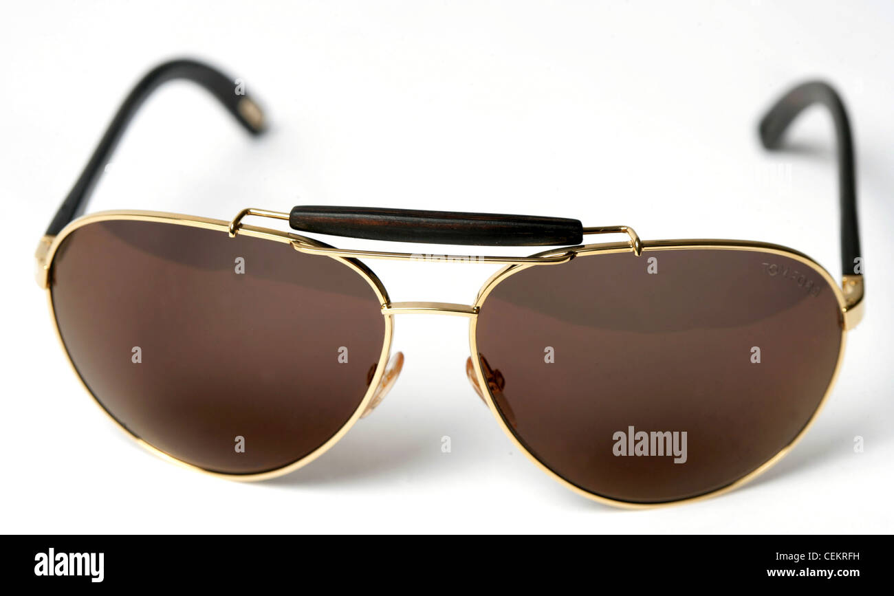 Tom Ford men's aviator sunglasses Stock Photo - Alamy
