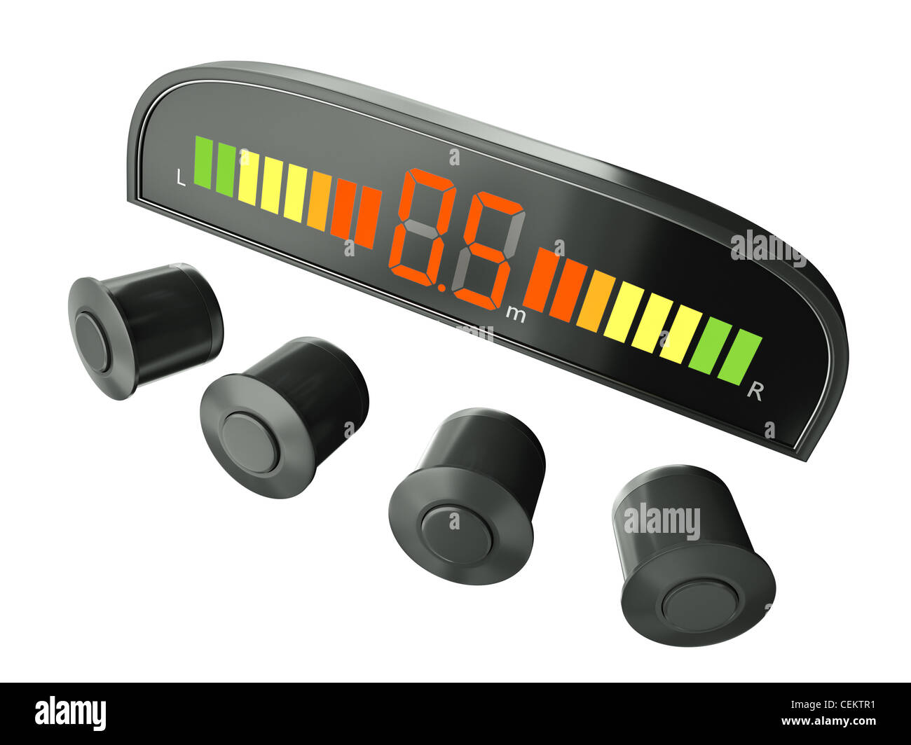 Car parking sensor kit Stock Photo Alamy