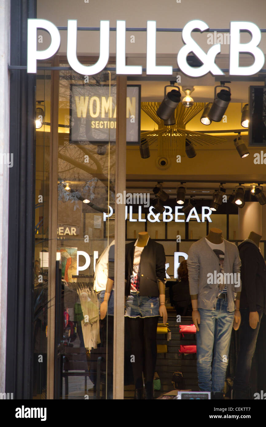 Pull bear store shop spain hires stock photography and images Alamy