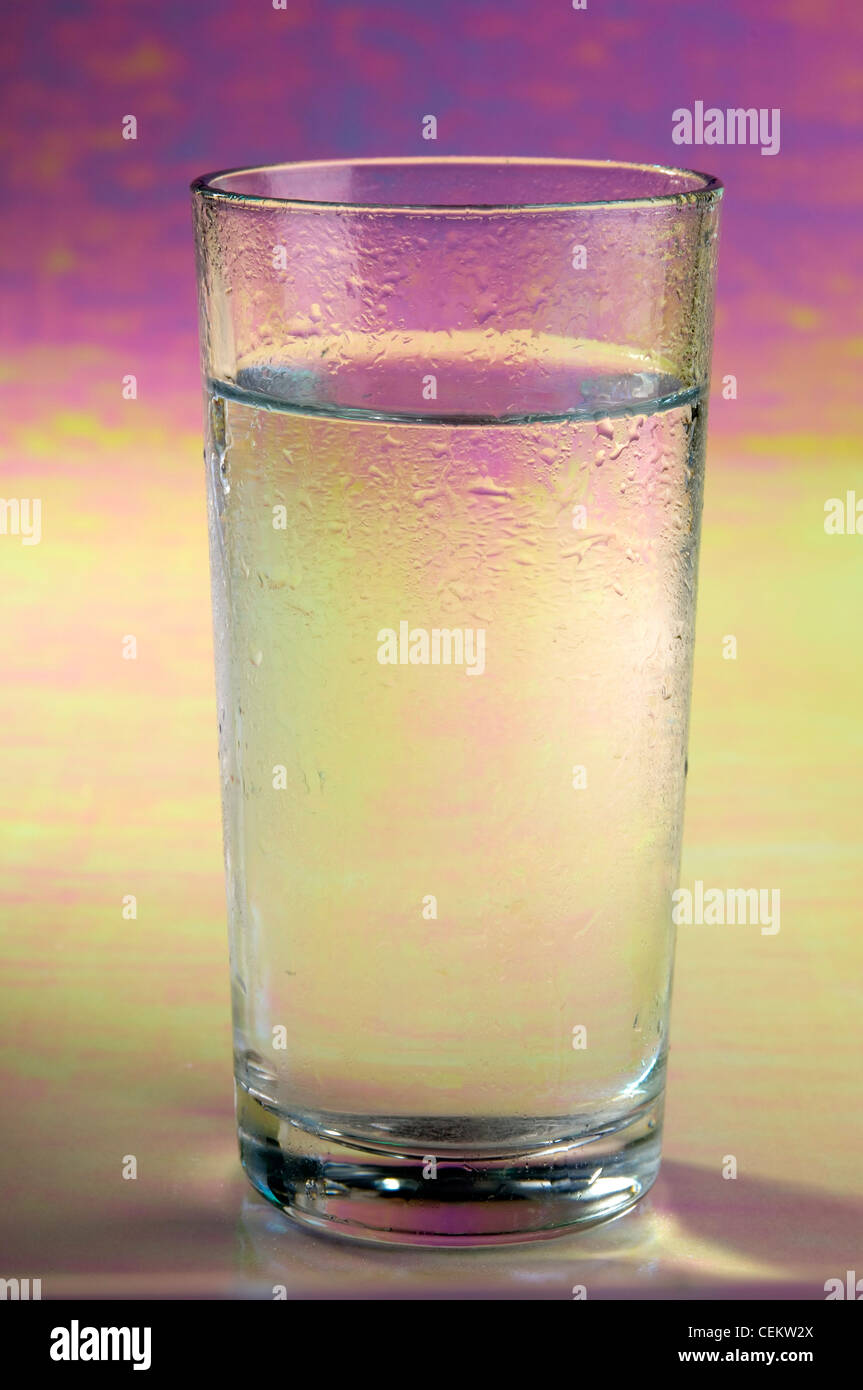 Still life shot a glass tumbler of water Stock Photo Alamy