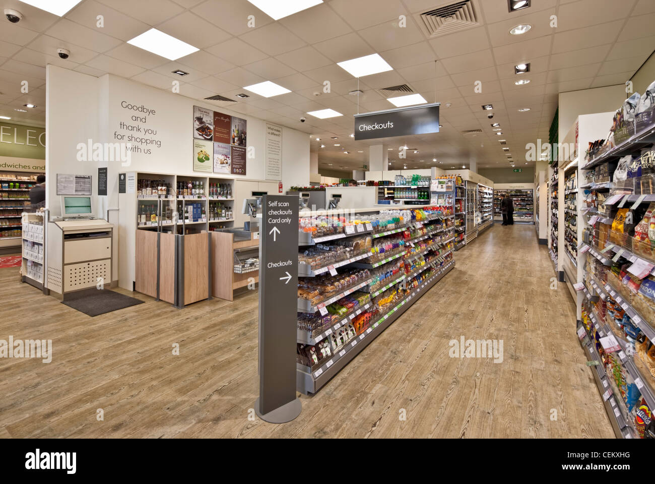 Little Waitrose store in Poundbury, part of thr Duchy of Cornwall. Stock Photo