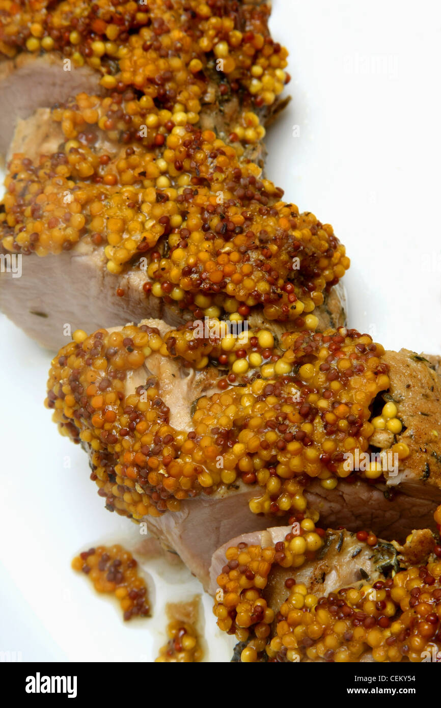 in French mustard Marinade sliced onion, garlic cloves (sliced), tbsp