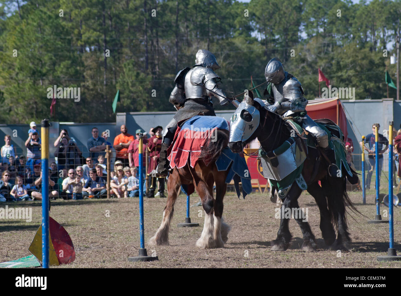 Renaissance Fair Jousting Stock Photos & Renaissance Fair Jousting
