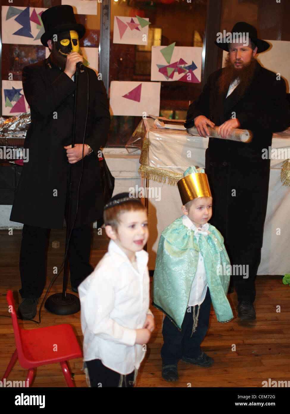 Hassidic Jews of the Chabad Lubavitch branch and their friends