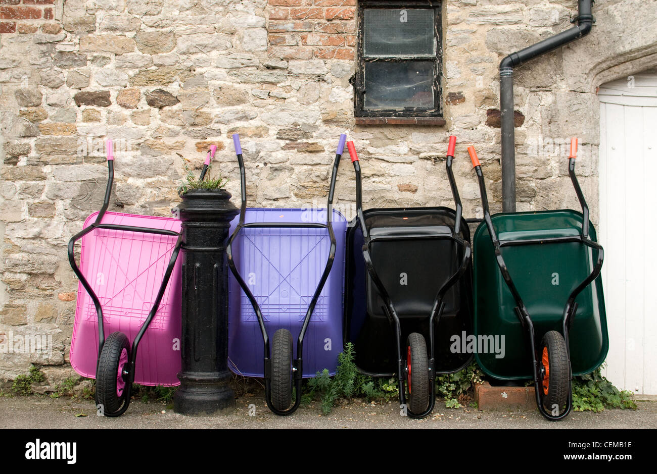 Coloured wheelbarrows cheap