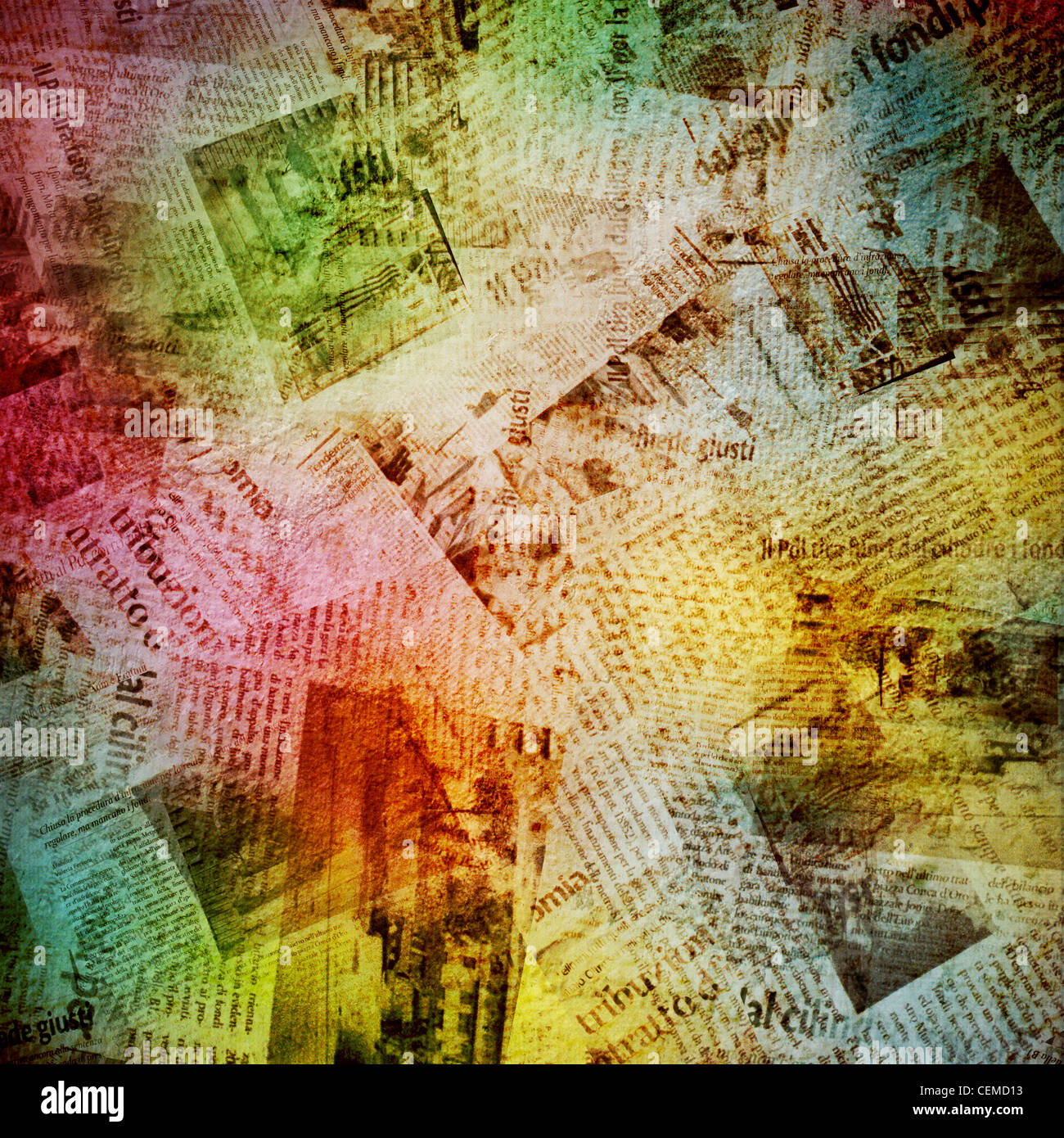 Old newspaper cover hi-res stock photography and images - Alamy