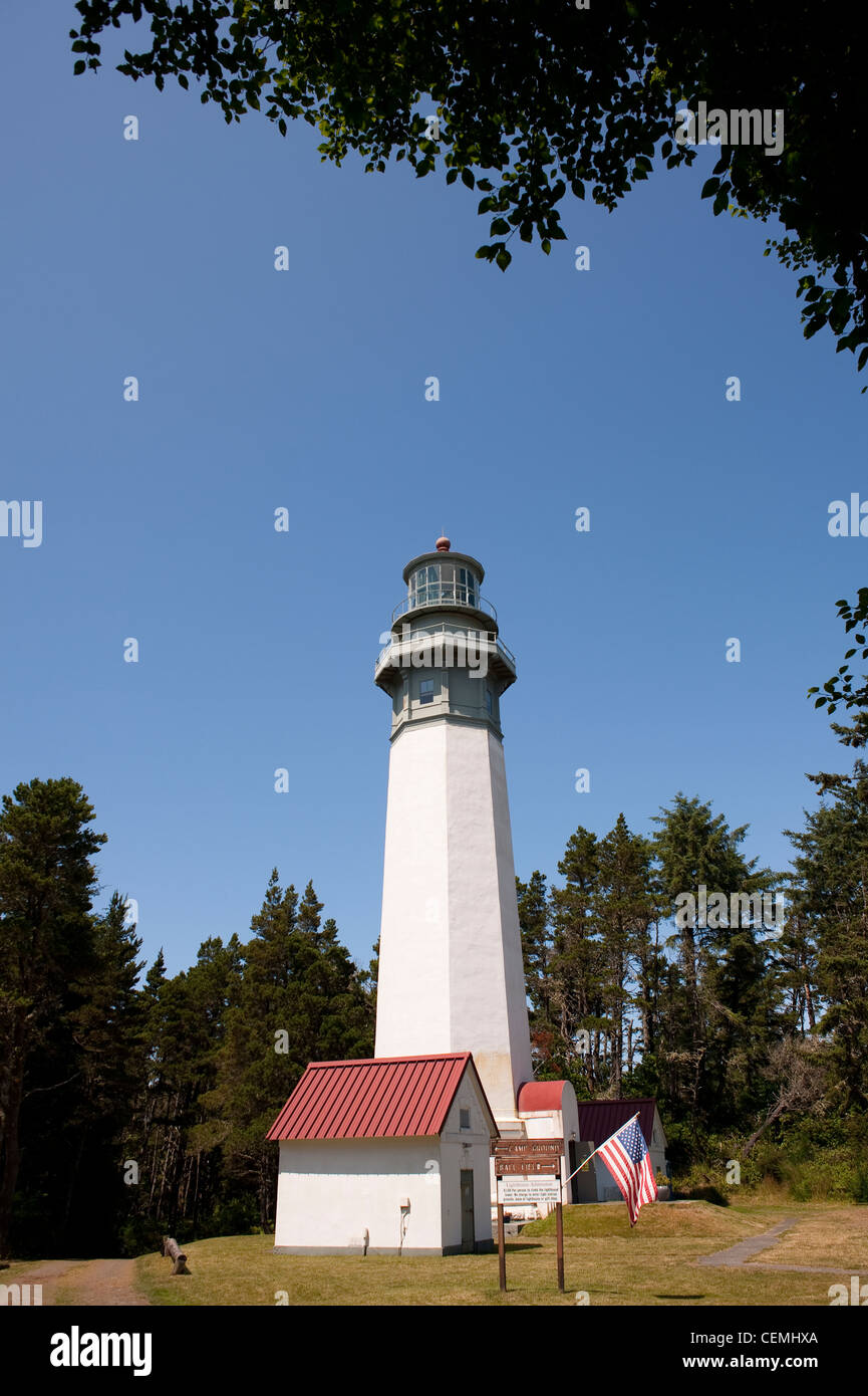 Westport Lighthouse State Park with Westport Lighthouse Stock Photo Alamy
