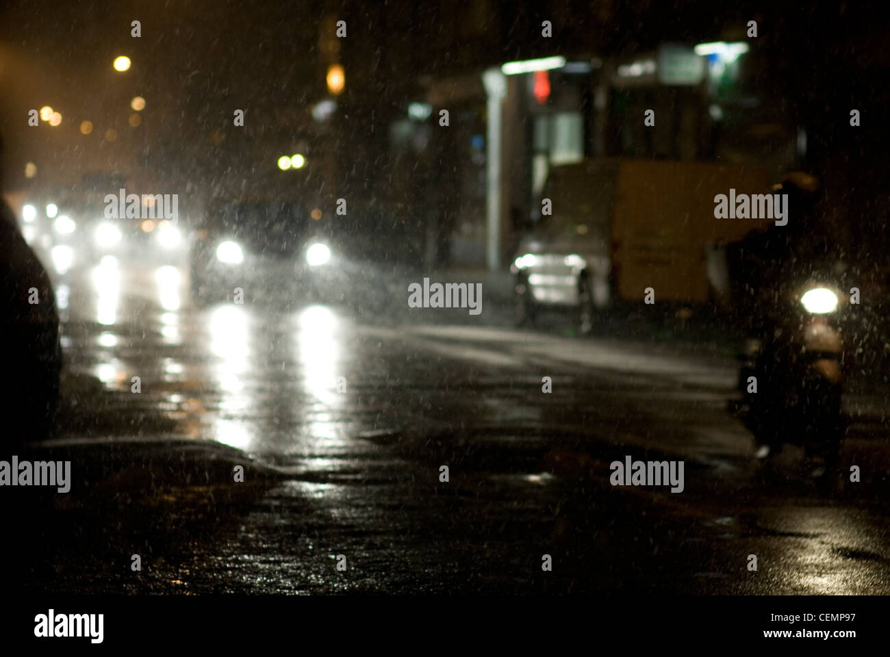 Traffic in london stock photo alamy