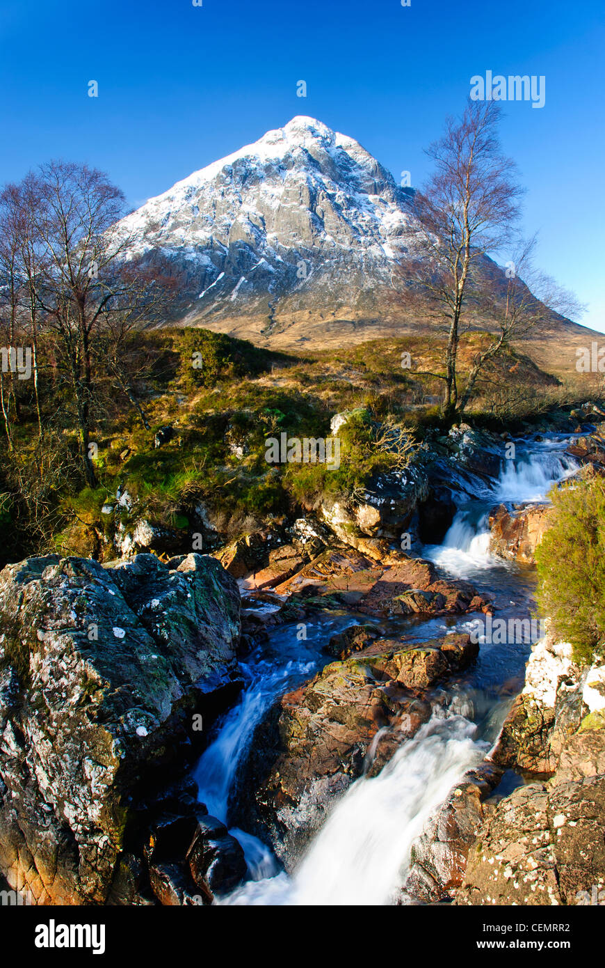 Buachaille Etive Mor, Glencoe, Scotland, United Kingdom Stock Photo