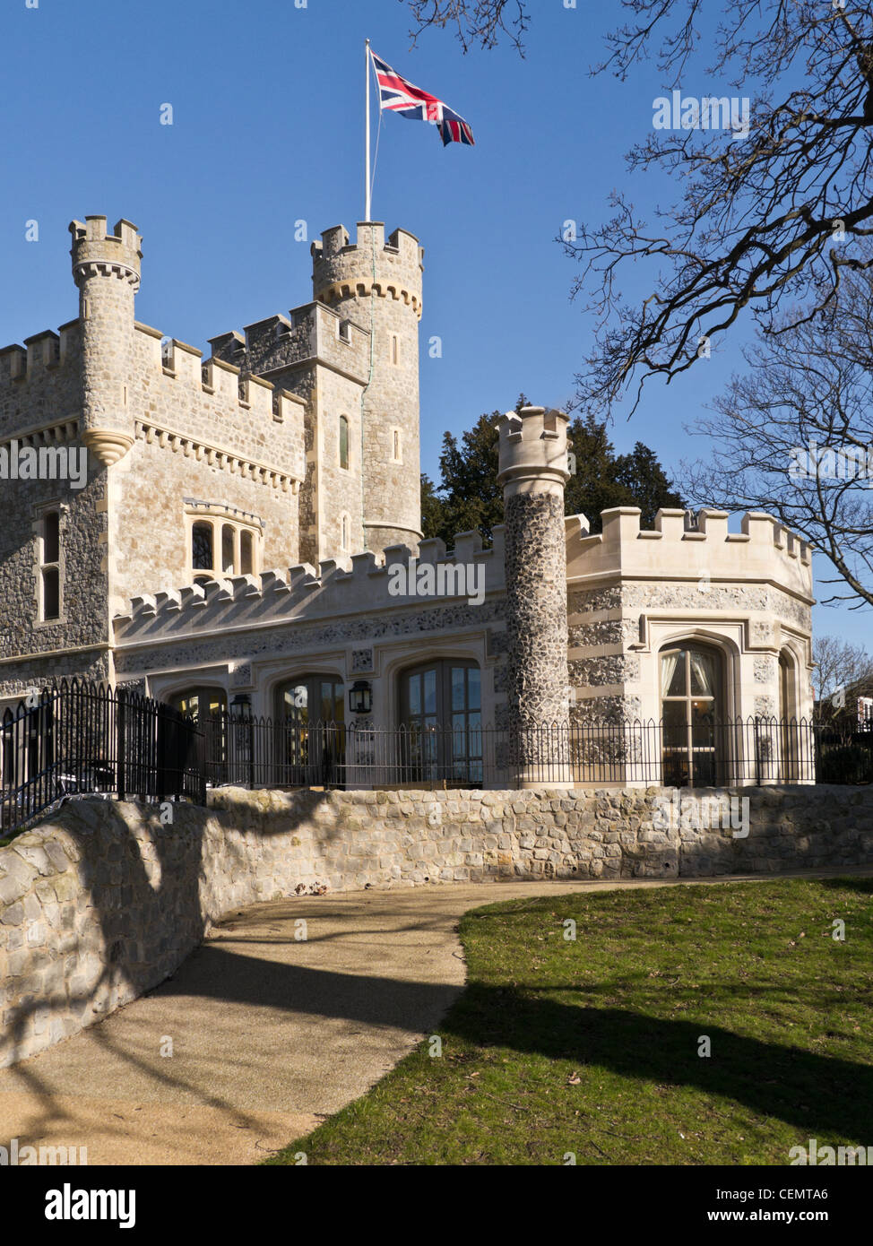 Whitstable Castle, Kent, UK Stock Photo