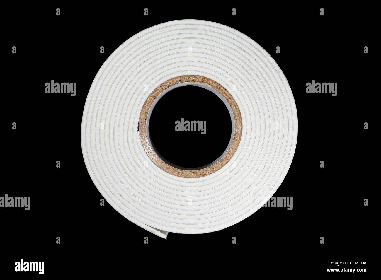 Double-sided self-adhesive tape Stock Photo