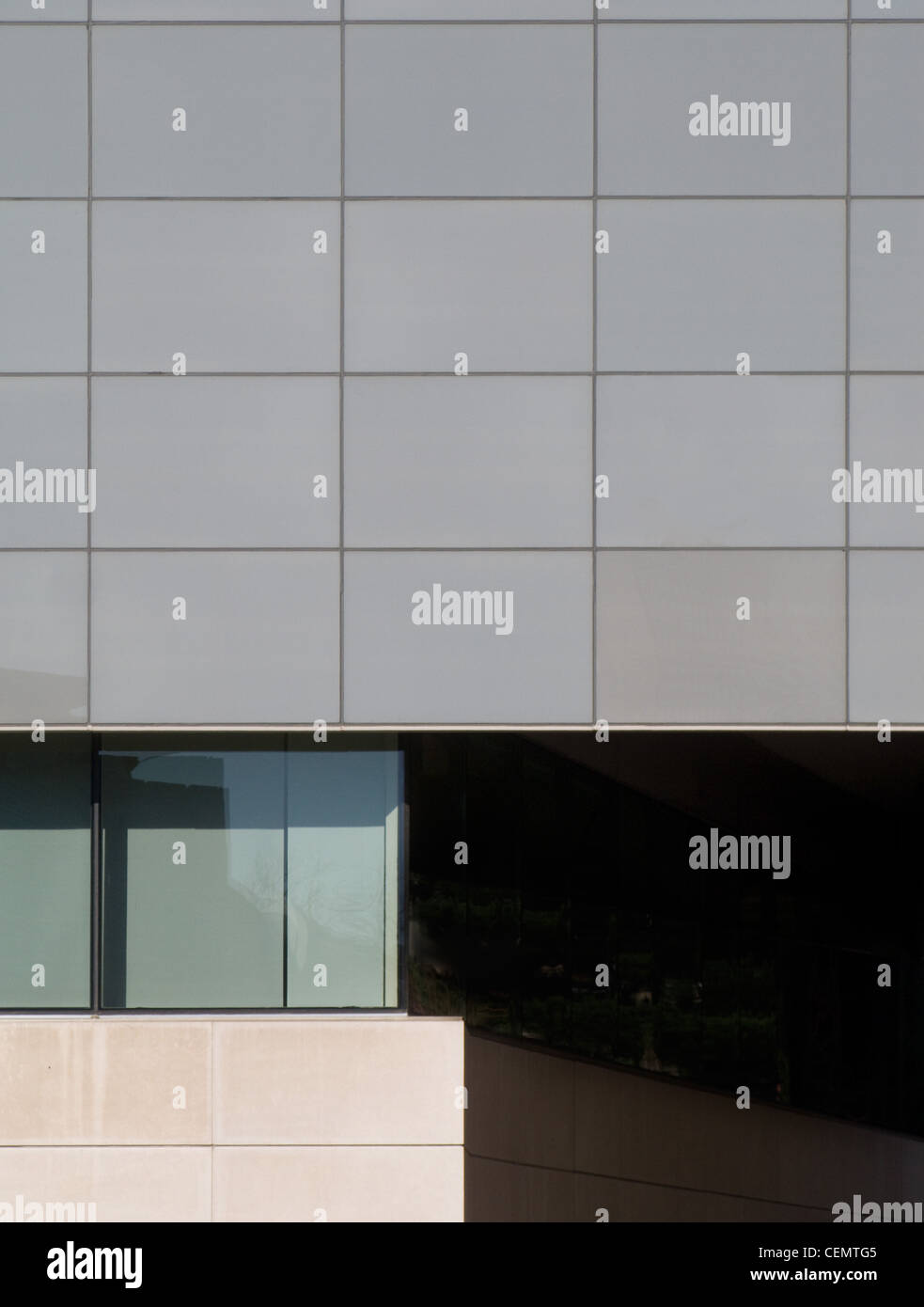 Zesiger Center at MIT, Detail View Stock Photo Alamy