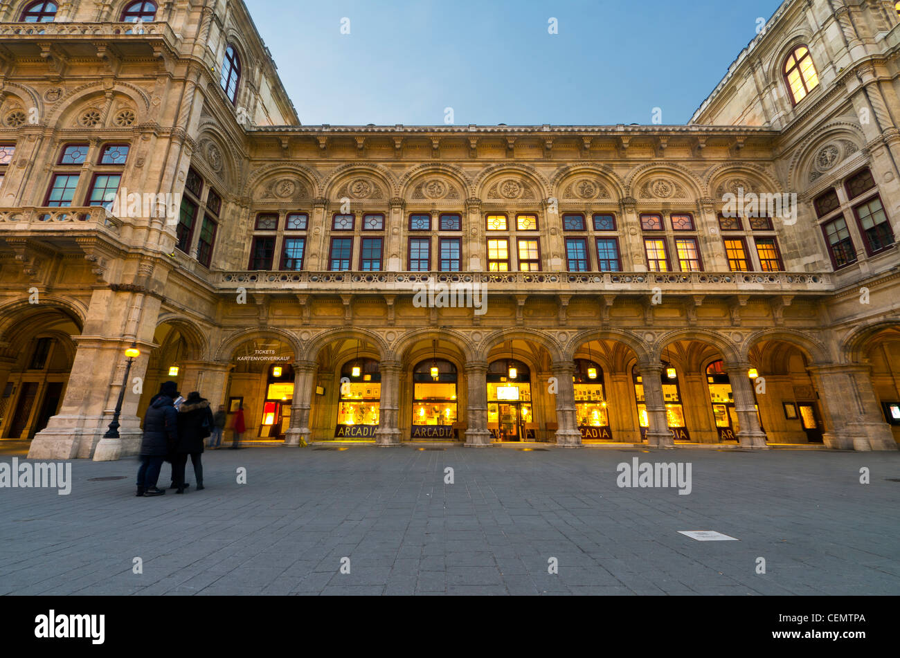 Opera House, Vienna, Austria Stock Photo