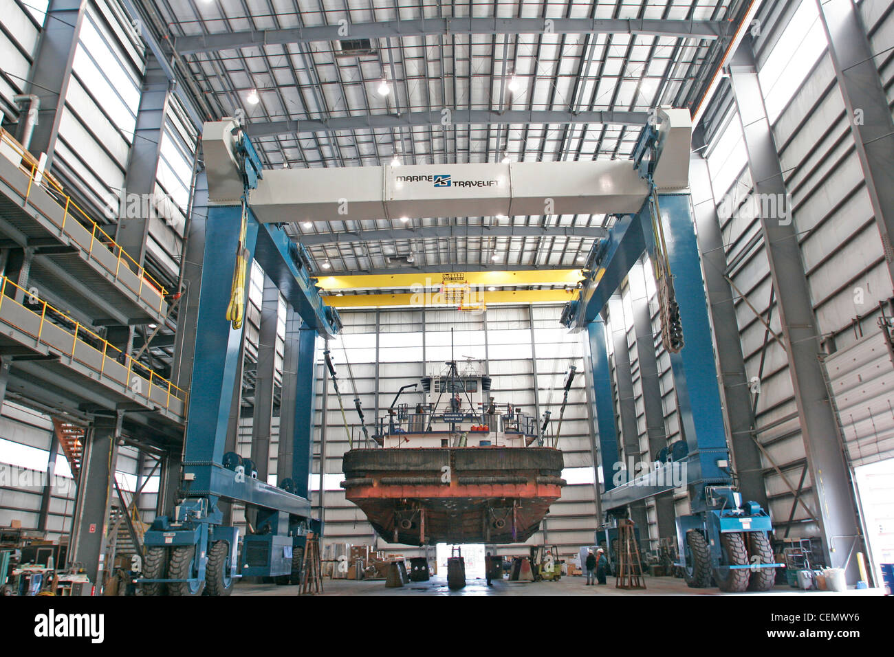 Maritime boat repair Bridgeport CT Stock Photo Alamy