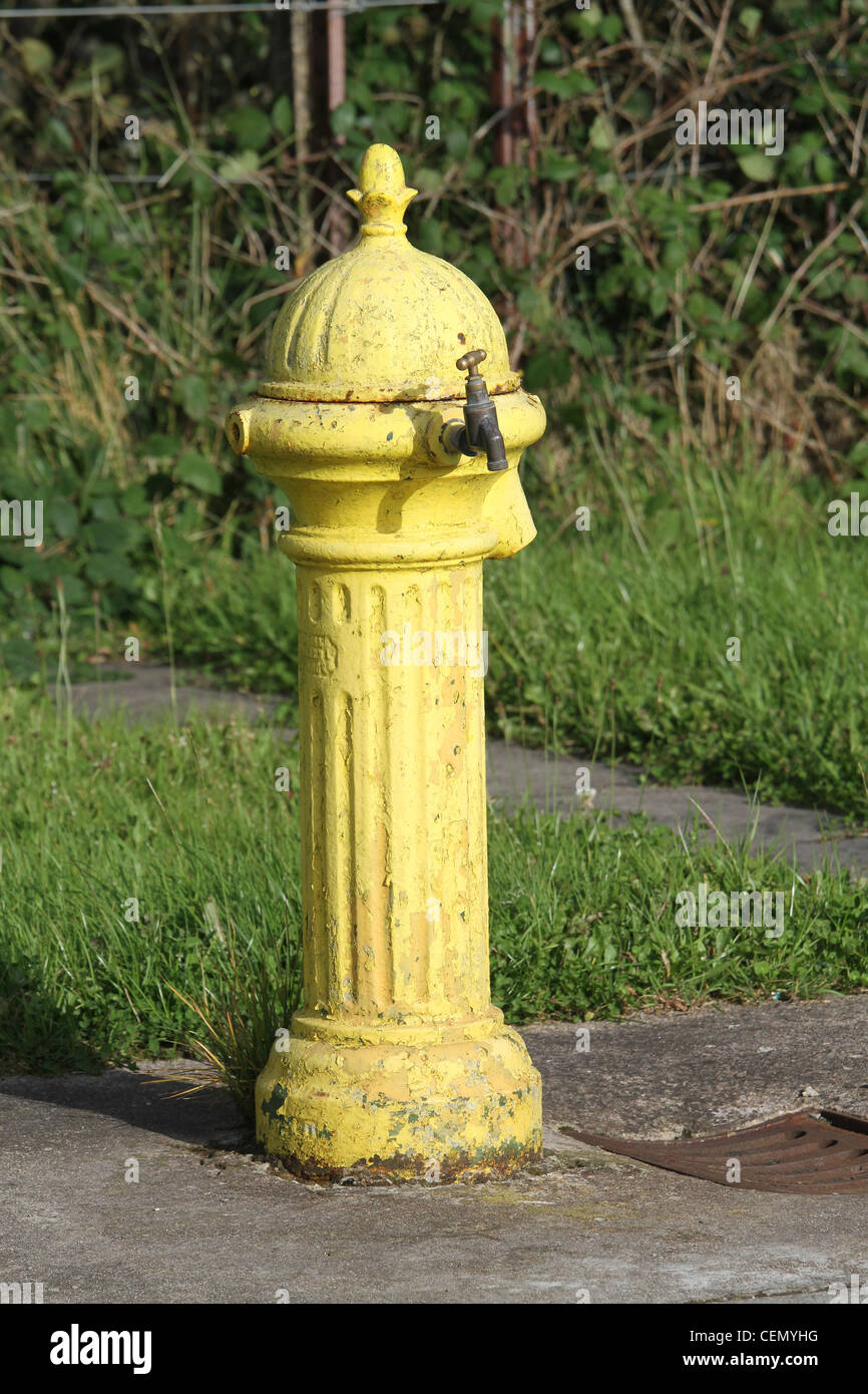 Outside water tap on the shores of Lough MacNean Upper, near Blacklion