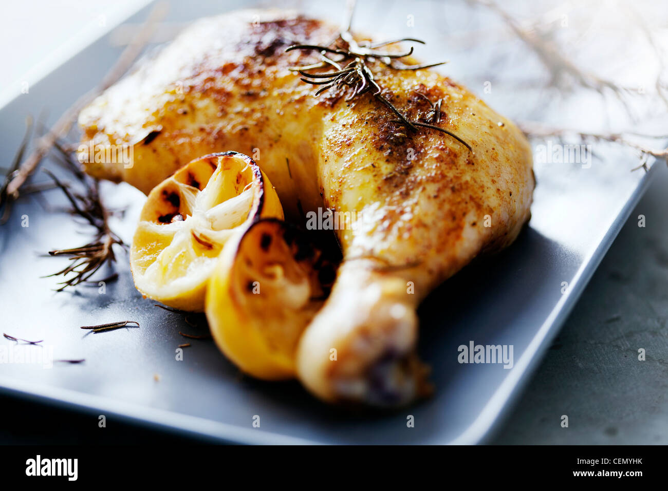 Chicken leg and thigh hires stock photography and images Alamy