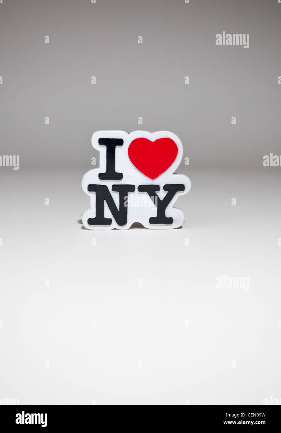 I Love NY sign Stock Photo