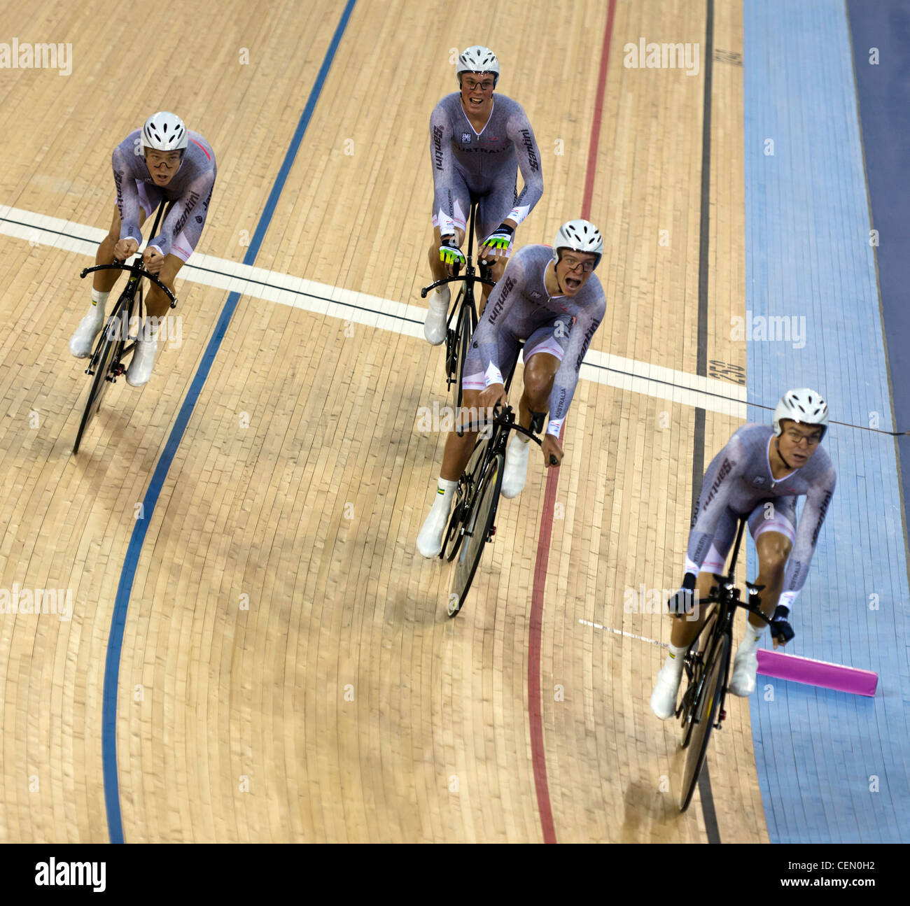 Australia Men's Team Pursuit UCI Track Cycling World Cup 2012 part of