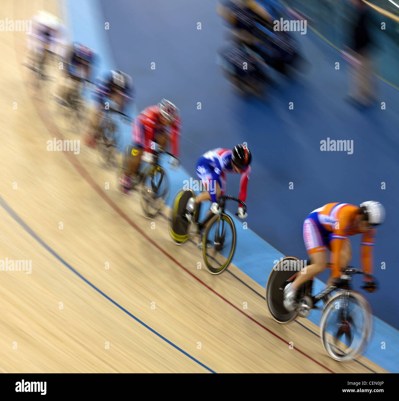 Women's Keirin Semifinal Heat 2 Track Cycling World Cup 2012 part of