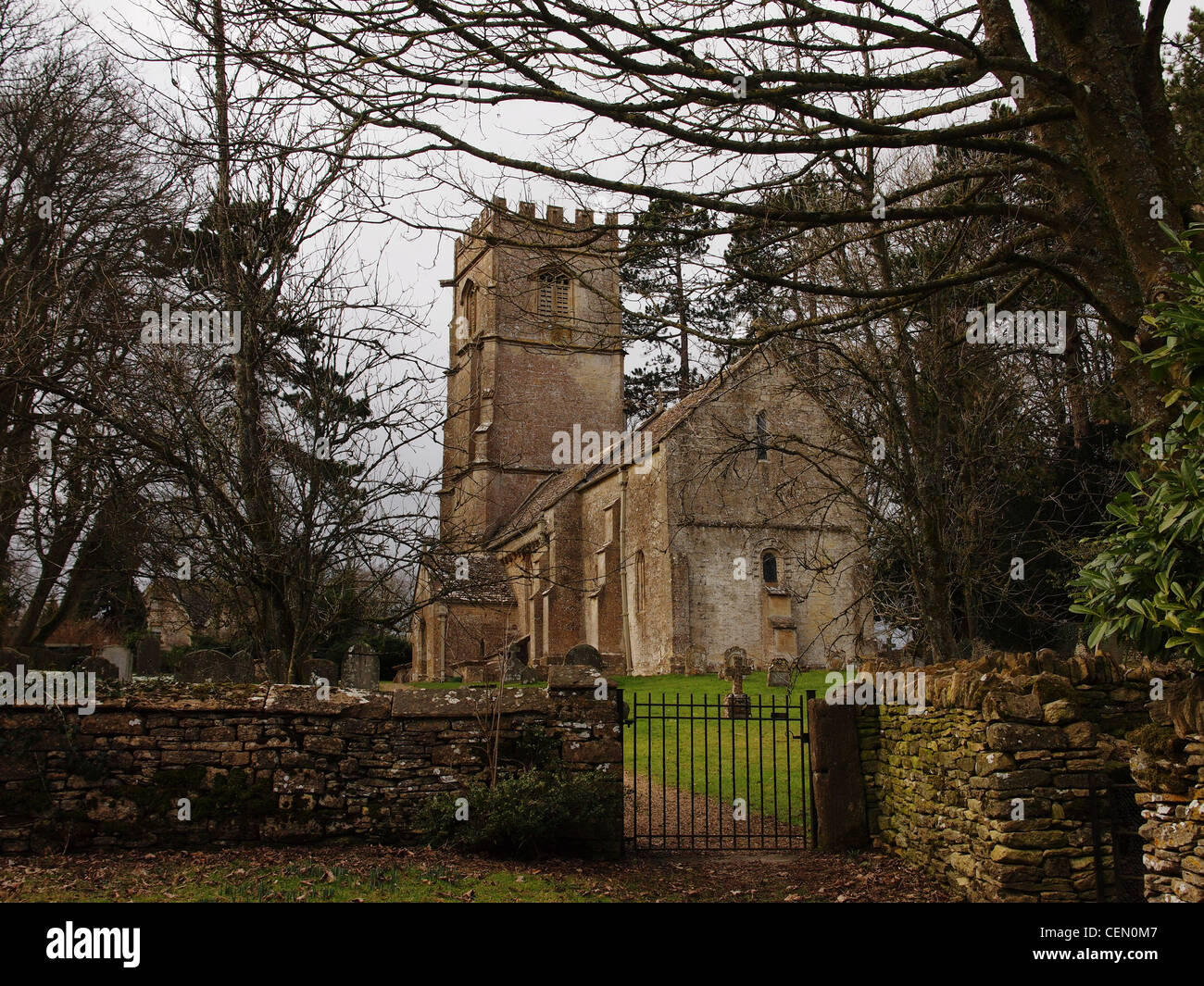 St John the Evangelist, Elkstone, Gloucestershire Stock Photo Alamy