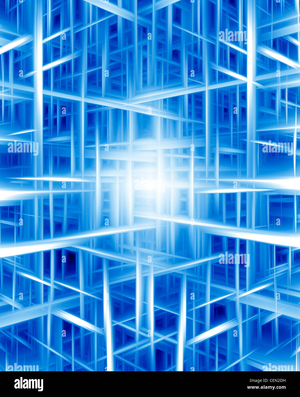 Abstract blue line hi-res stock photography and images - Alamy