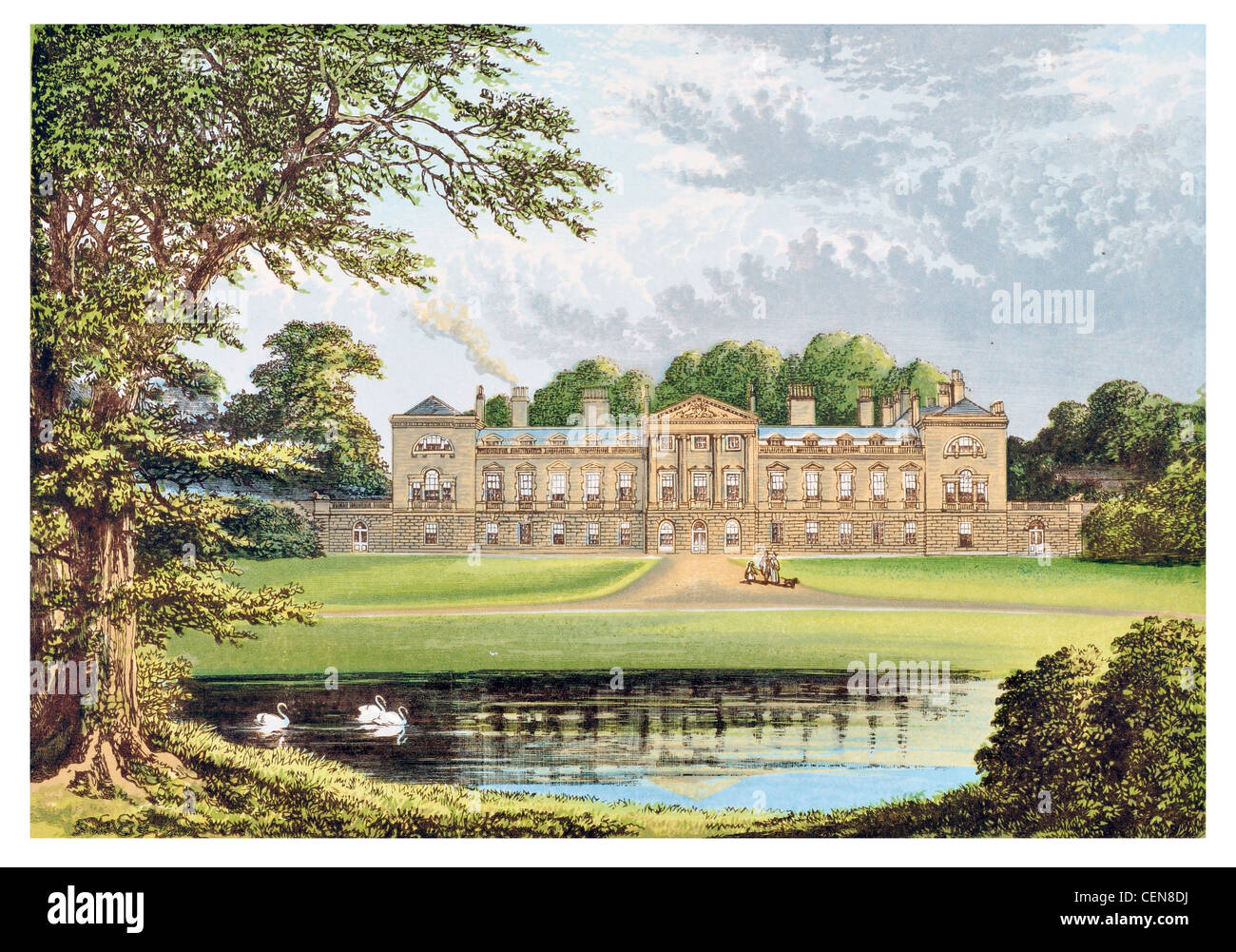 Woburn Abbey Bedfordshire England country house Duke of Bedford Woburn